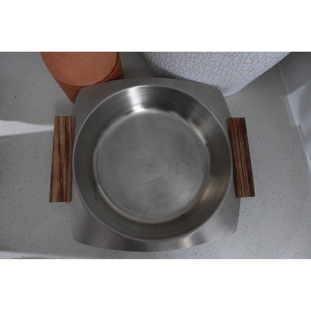 Vintage Danish modern stainless-steel serving/vegetable bowl
